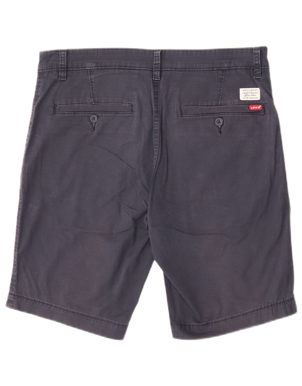 Levi's muške chino kratke hlače W31 srednje tamnoplavi pamuk