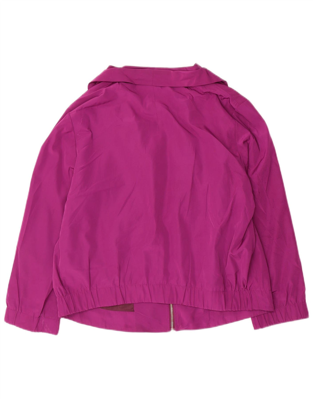 Calvin Klein ženska bomber jakna 3/4 rukava UK 16 veliki ljubičasti poliester