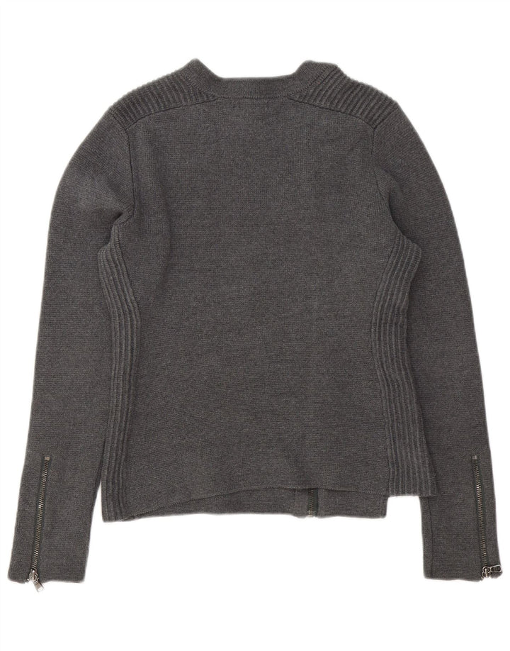Gap ženski kardigan pulover UK 14 srednje sivi
