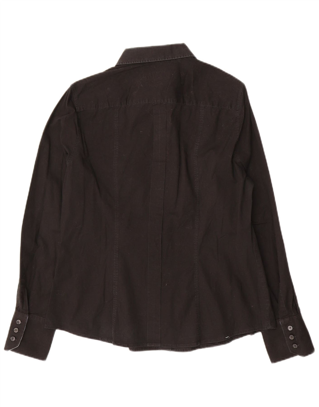 Trussardi Jeans ženska košulja IT 48 XL crni pamuk