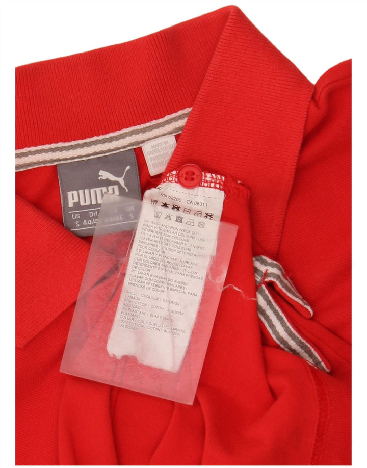 Puma muška polo majica mala crvena pamučna