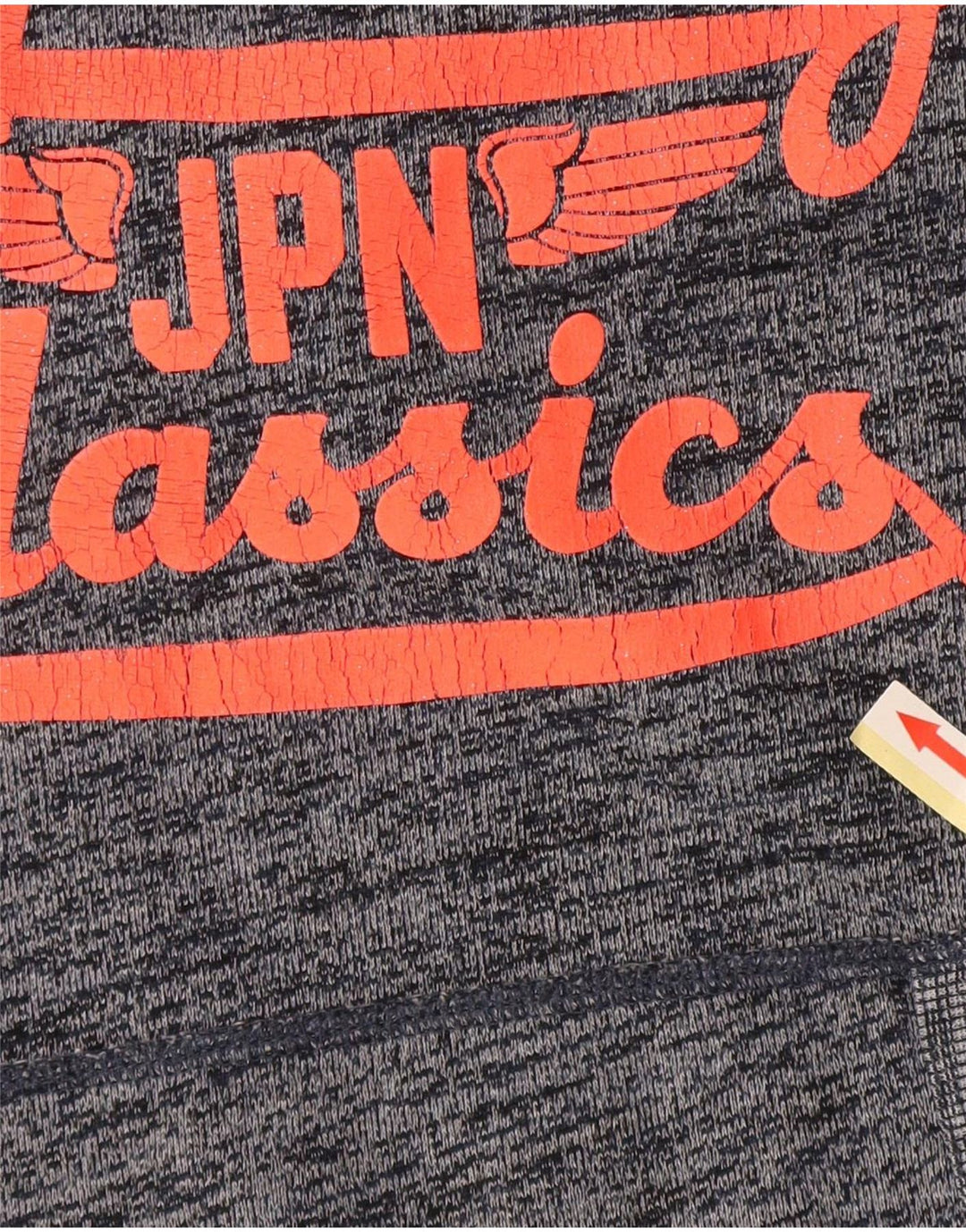 Superdry ženska majica s kapuljačom s kapuljačom UK 12 srednje tamnoplavi flekasti pamuk