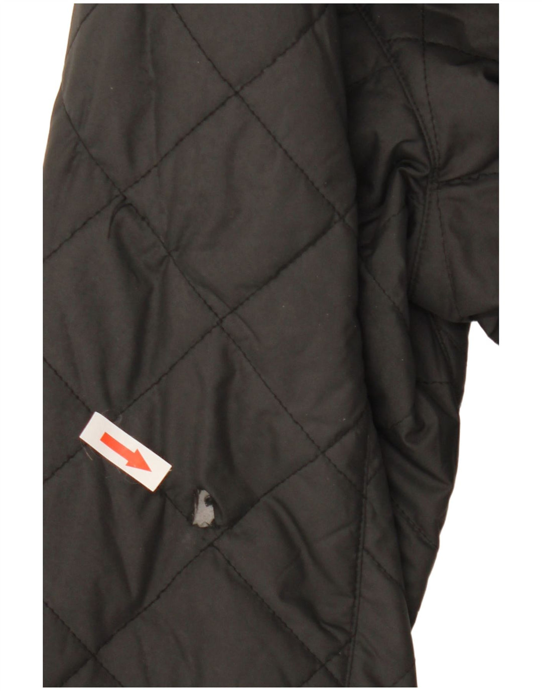 Schoffel ženska prevelika prošivena jakna UK 10, mali crni poliester