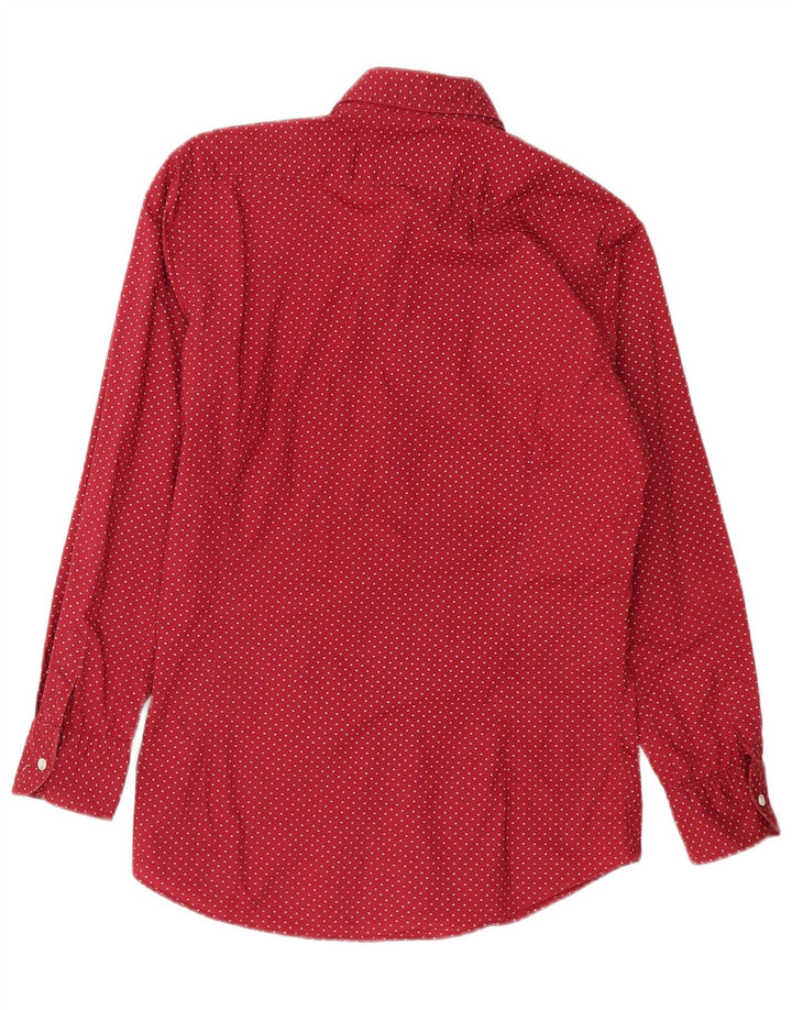 Massimo Dutti muška košulja, pamuk na male crvene točke