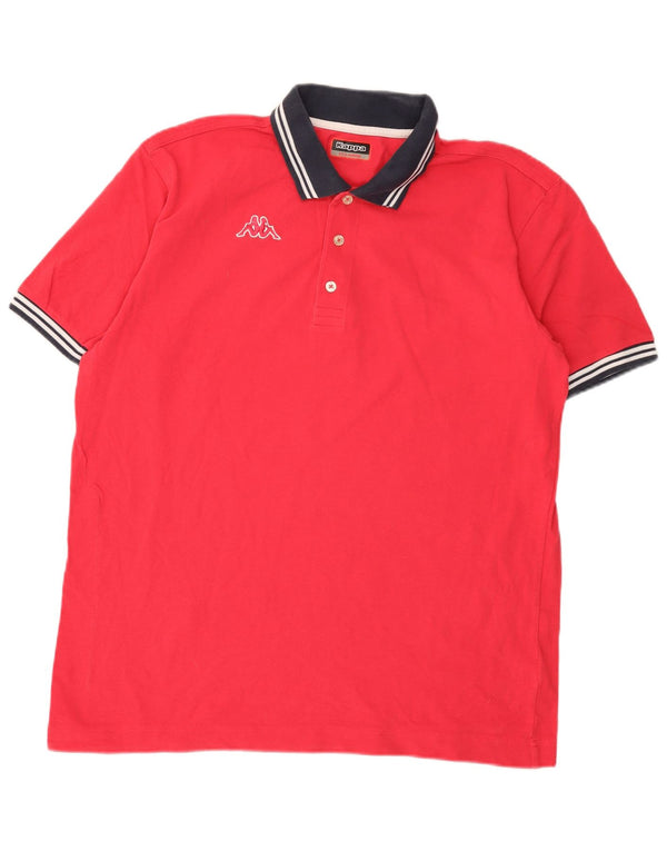 Kappa muška polo majica 2XL ružičasti pamuk