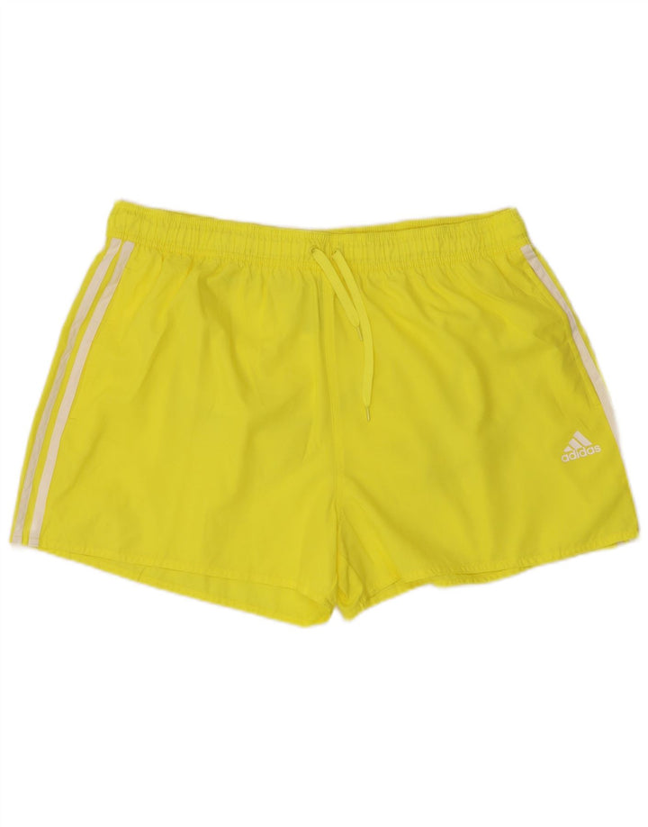 Adidas muške sportske kratke hlače XL žuti poliester