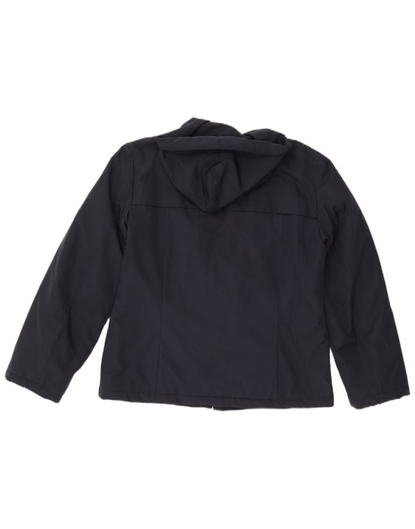 Ženska vjetrovka s kapuljačom Marella UK 12 Medium tamnoplavi poliester
