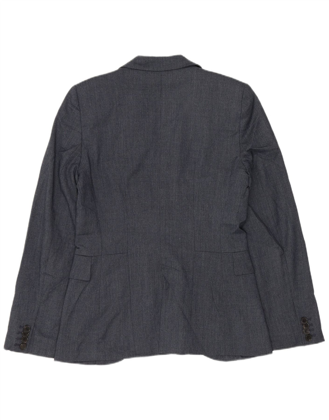 Zara ženski sako sa 1 gumbom UK 10 Mali tamnoplavi poliester