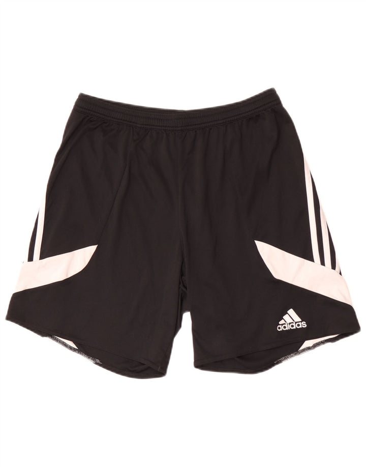 Adidas muške sportske kratke hlače Climalite srednje crne boje od poliestera