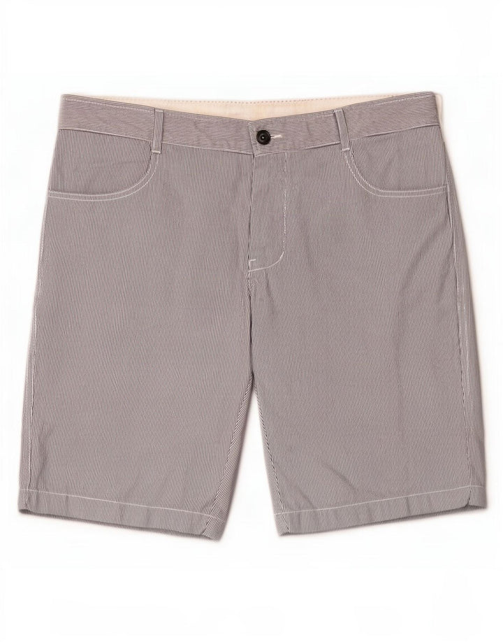 Benetton muške ležerne kratke hlače IT 48 Medium W38 na plave pruge