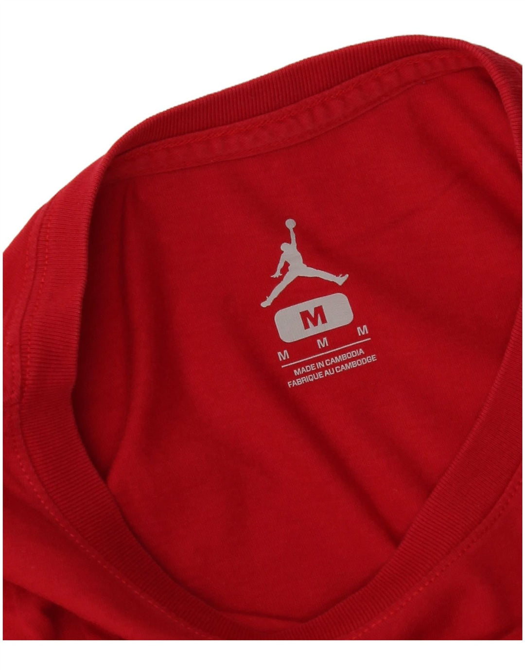 Jordan muška majica kratkih rukava srednje crvena