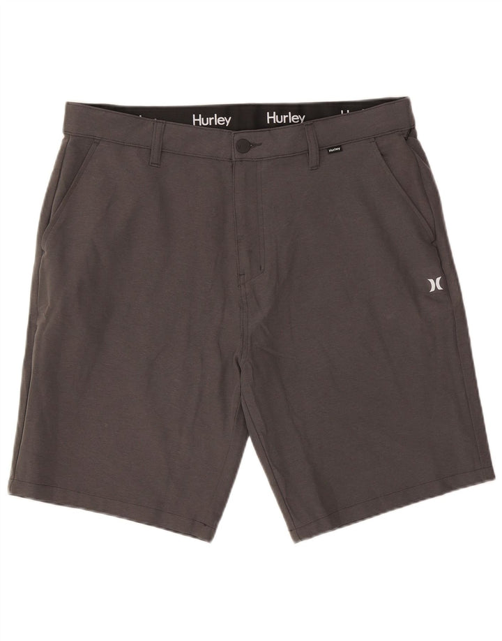 Hurley muške chino kratke hlače W36 veliki sivi poliakril