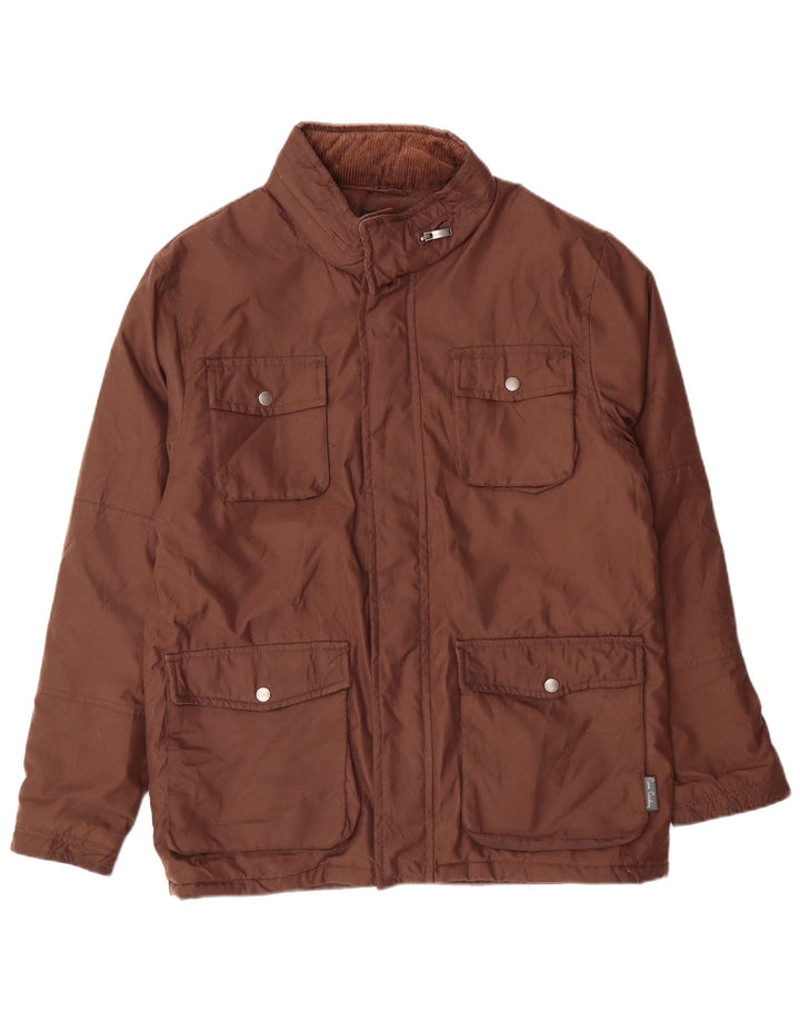 Pierre Cardin muška vjetrovka jakna IT 48 srednje smeđi poliester