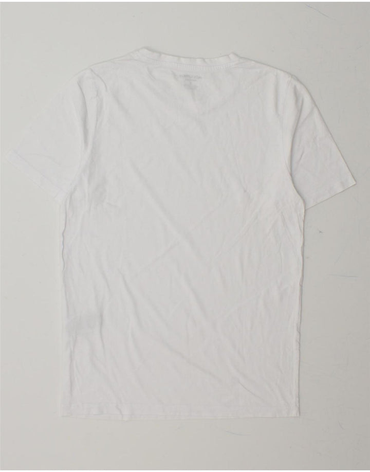 JACK & JONES Mens T-Shirt Top Small White Cotton Vintage Jack & Jones and Second-Hand Jack & Jones from Messina Hembry 