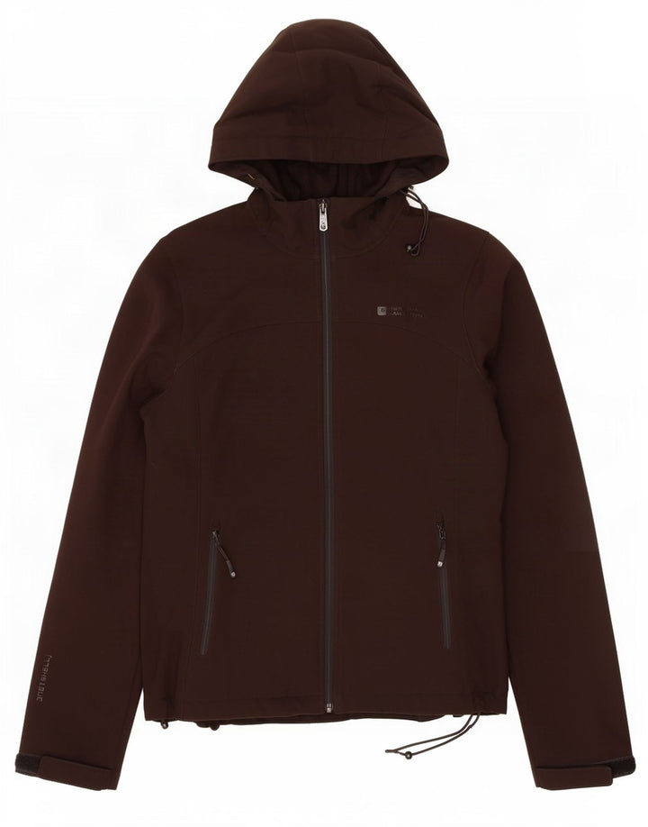 Mountain Warehouse ženska vjetrovka s kapuljačom UK 12 Srednje smeđa