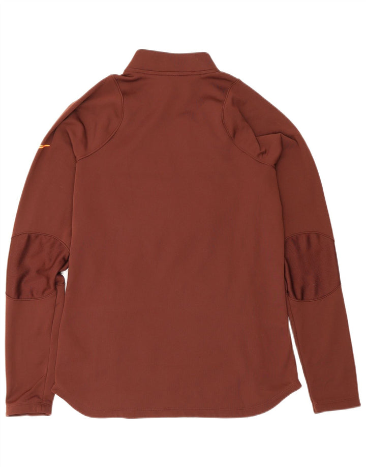 Nike Ženska trenirka Therma-Fit Zip Neck Top UK 10 Small Brown
