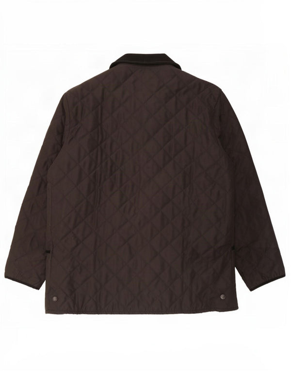 Barbour muška prošivena jakna UK 42 XL crni poliester