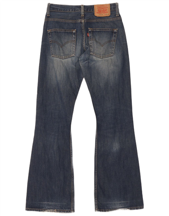 Levi's ženske 516 lepršave traperice W29 L34 tamnoplave