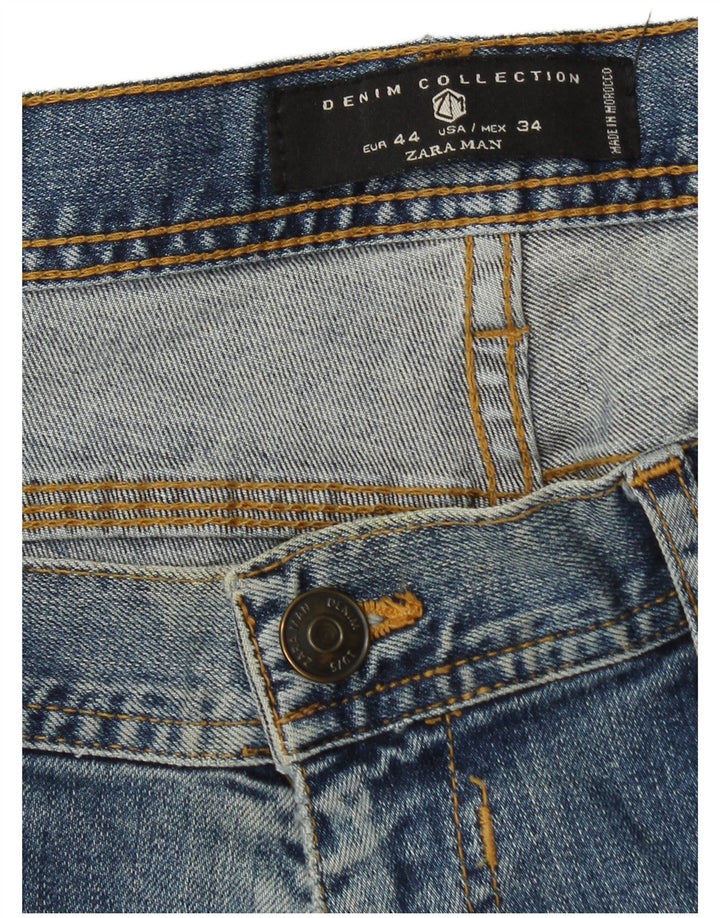 Zara muške uske traperice EU 44 Large W34 L30 Plave