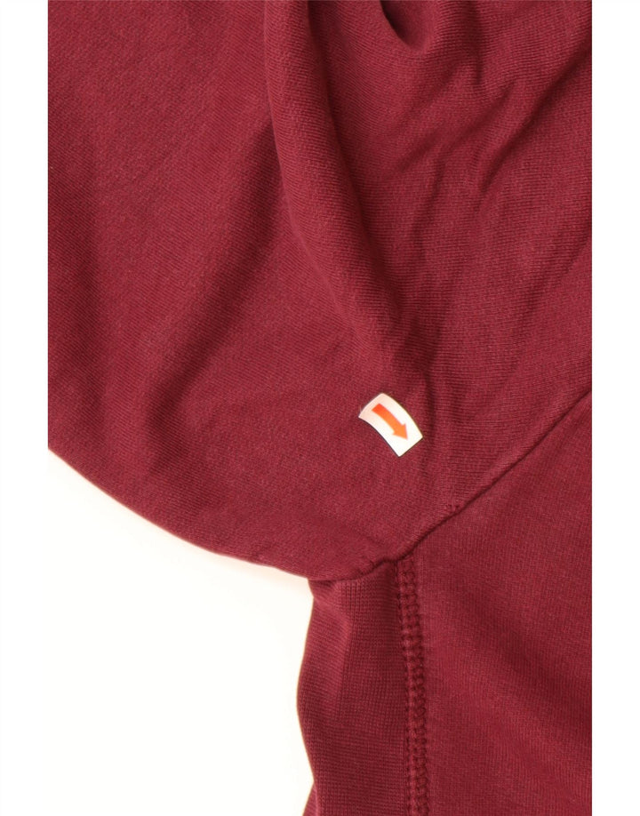 TOMMY HILFIGER Muška majica s grafičkim motivima, veliki pamuk, bordo