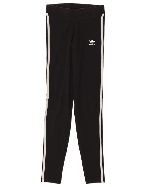 Adidas ženske tajice UK 8 male crne pamučne