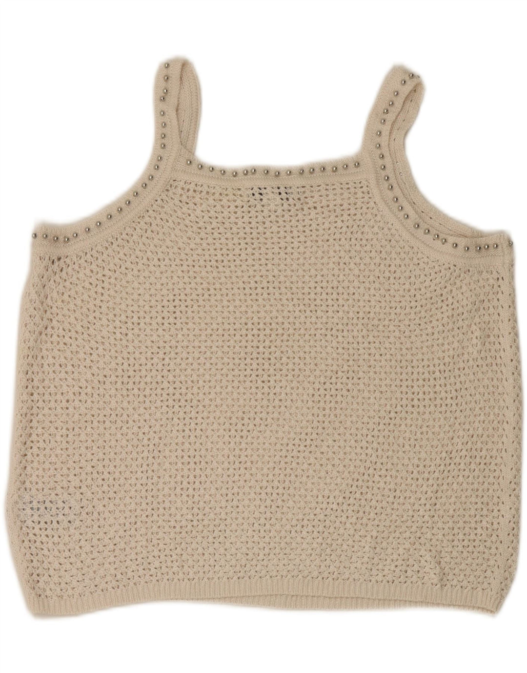 Marks & Spencer ženska majica s heklanim majicama UK 14 Large off white akril