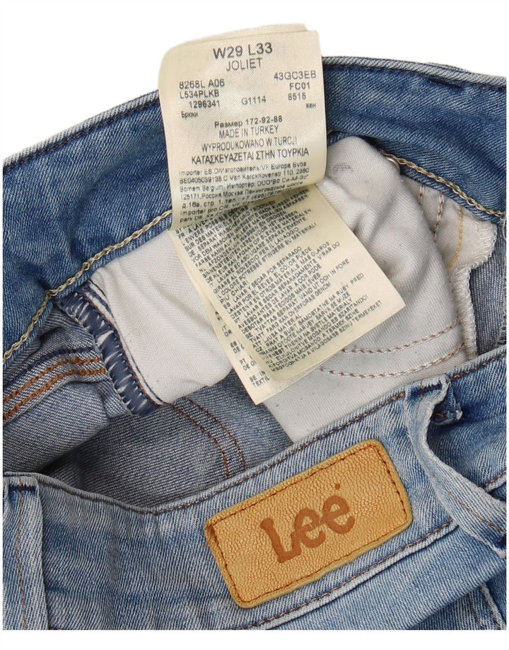 Lee ženske traperice Joliet Bootcut W29 L33 plavi pamuk