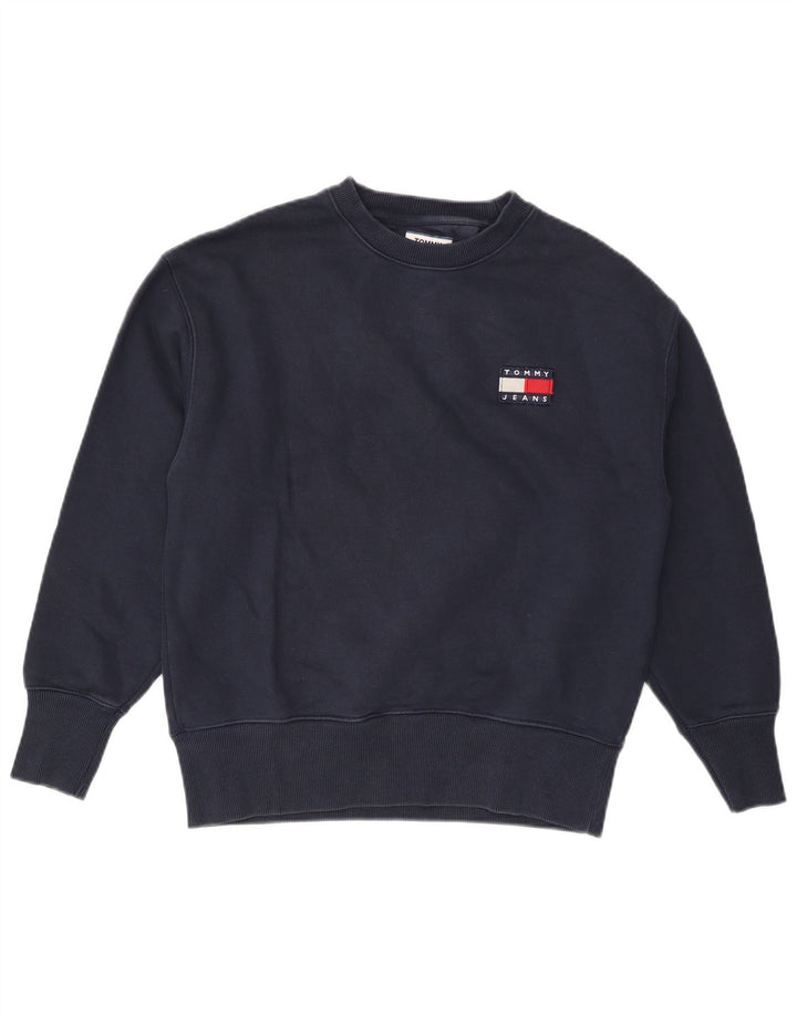 Tommy Hilfiger muški džemper mali tamnoplavi pamuk