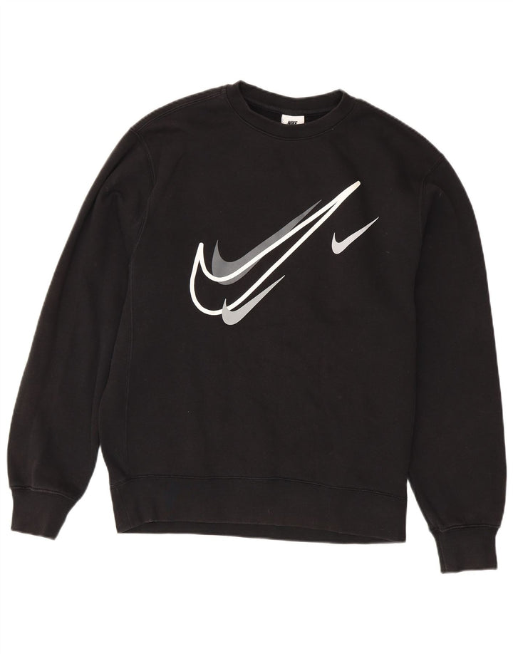 NIKE Muška majica s grafičkim motivima, mali crni pamuk