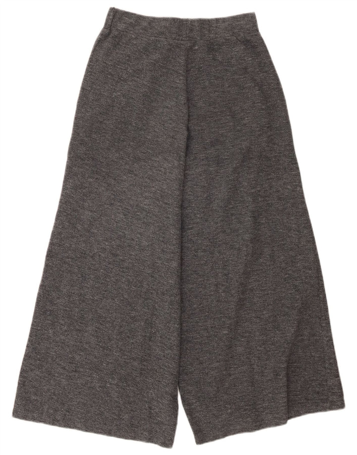 Zara ženske kratke kratke hlače širokih nogavica W26 L24 sivi poliester