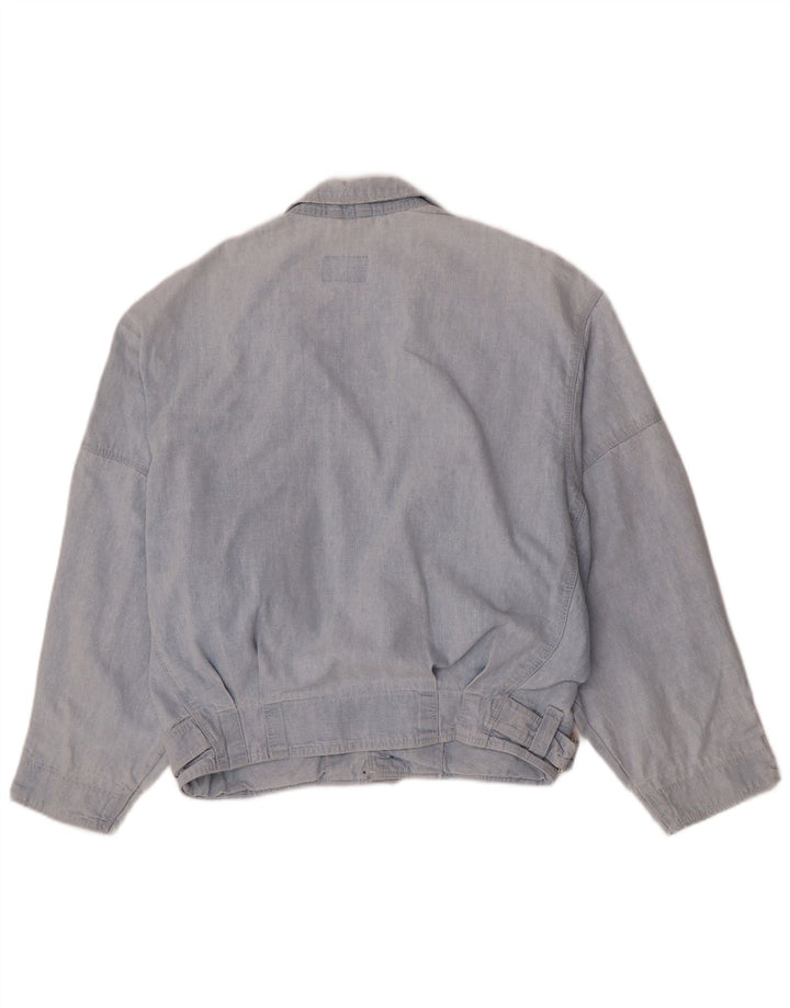 Vintage muška bomber traper jakna UK 36 Mala plava