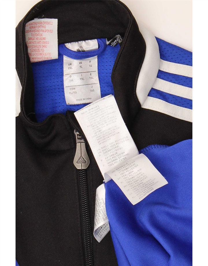 Adidas Boys Climacool Pullover Trenirka Top 13-14 Years XL Blue
