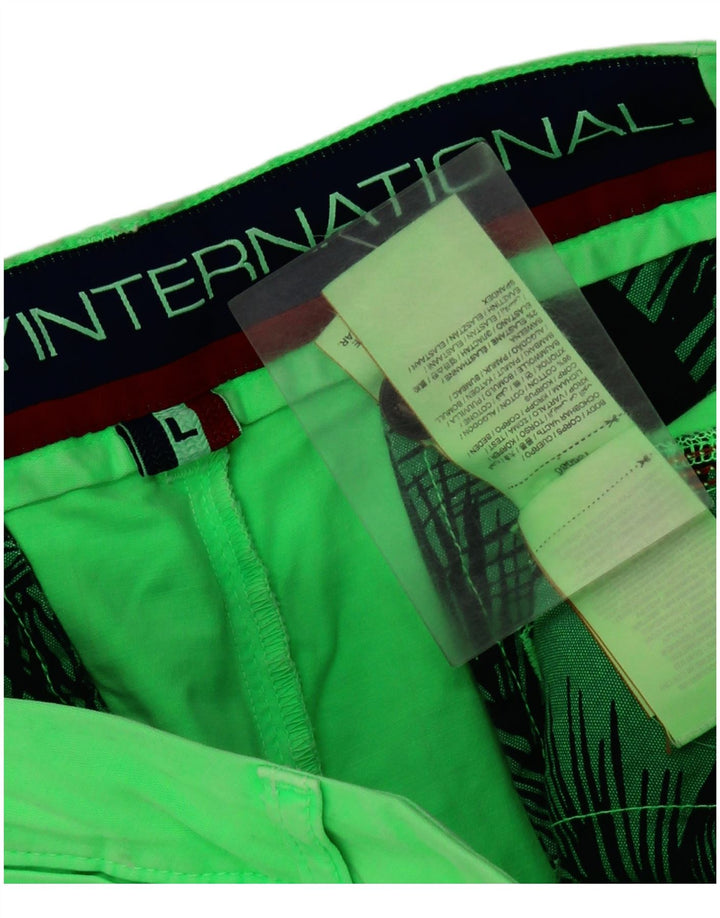 Superdry muške chino kratke hlače Large W36 Zeleni pamuk