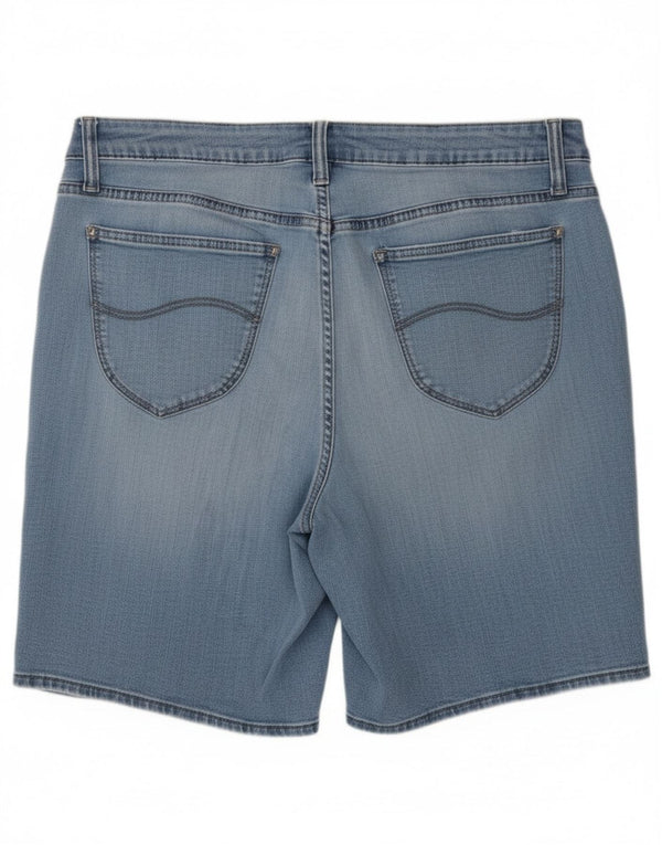 Lee ženske traper bermude srednjeg rasta US 16 XL W36 plavi pamuk