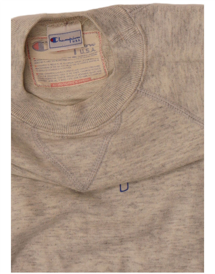Champion Girls Graphic Oversize Sweatshirt Džemper 9-10 godina srednje sivi