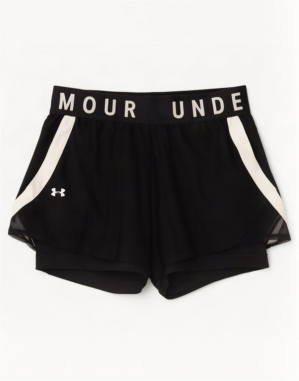 Under Armour ženske sportske kratke hlače Heat Gear UK 10 malih crnih boja