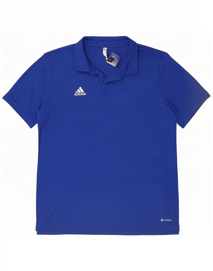 Adidas muška Aeroready polo majica 2XL plavi poliester