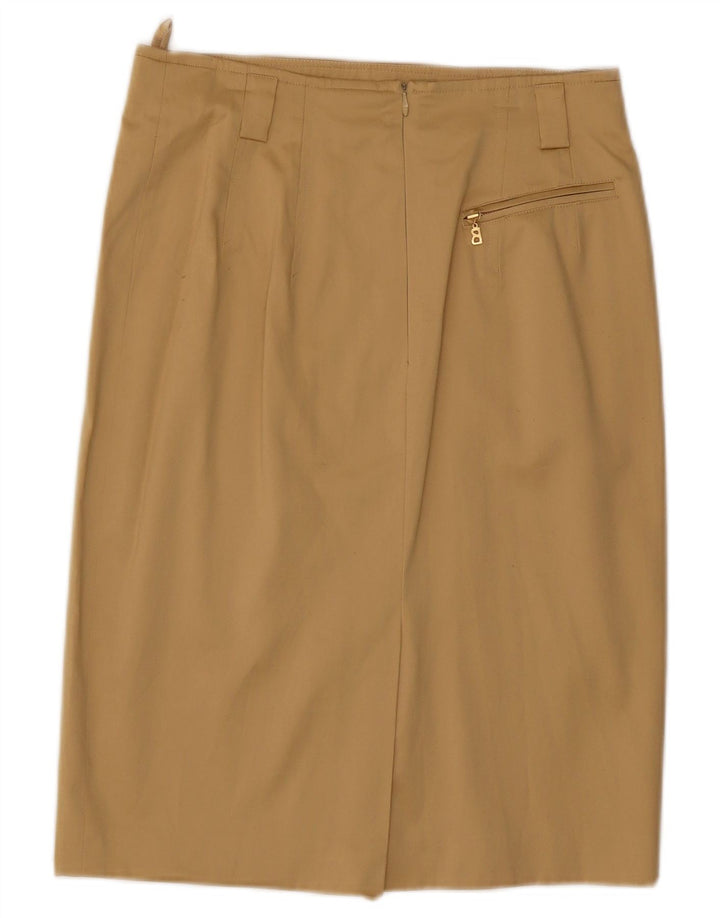 BOGNER Ženska dvodijelna suknja s 4 gumba US 10 Large W29 Bež pamuk