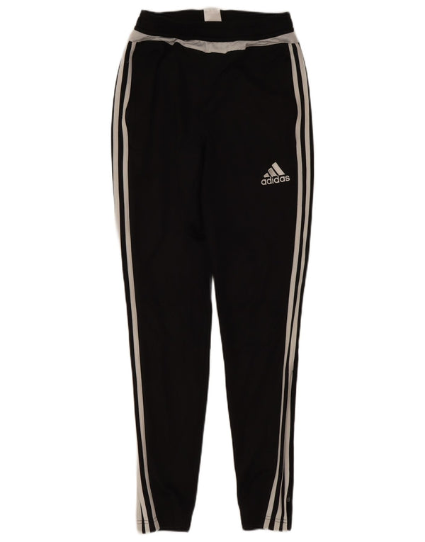 Adidas muške hlače za trenirku Climalite XS crne boje od poliestera