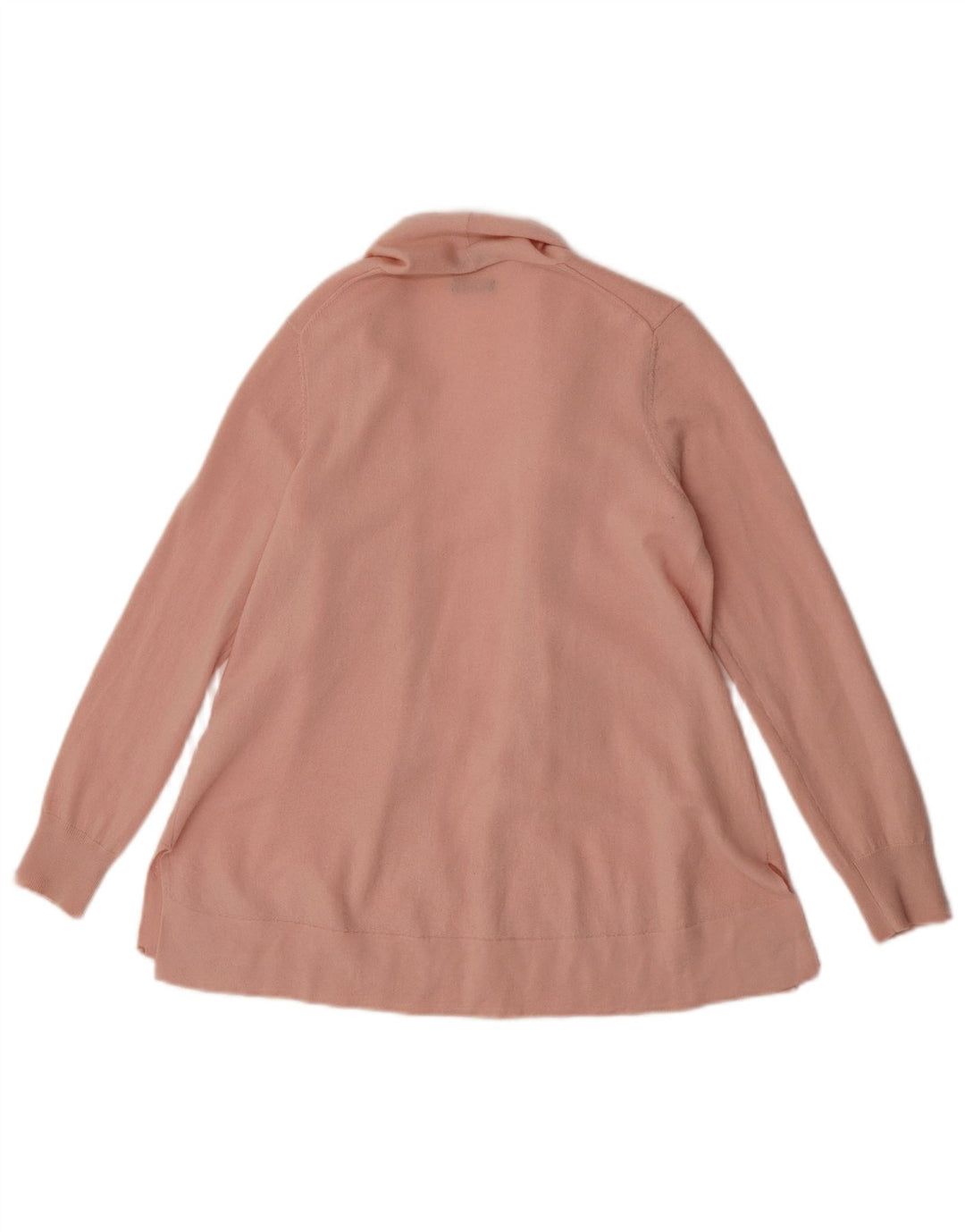 Ženski otvoreni kardigan pulover Massimo Dutti UK 12 srednje ružičasta