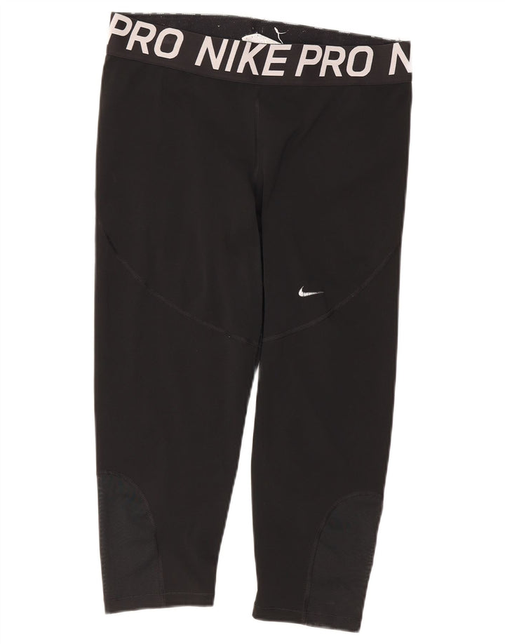 Nike ženske Dri Fit Capri tajice UK 18 XL crni poliester