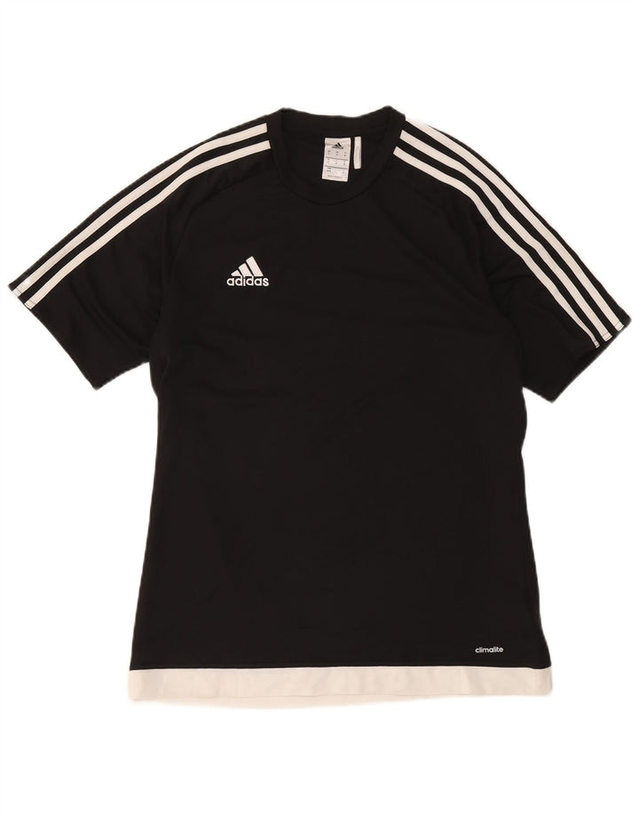 Adidas muška Climalite majica kratkih rukava Medium Black Colourblock Poliester