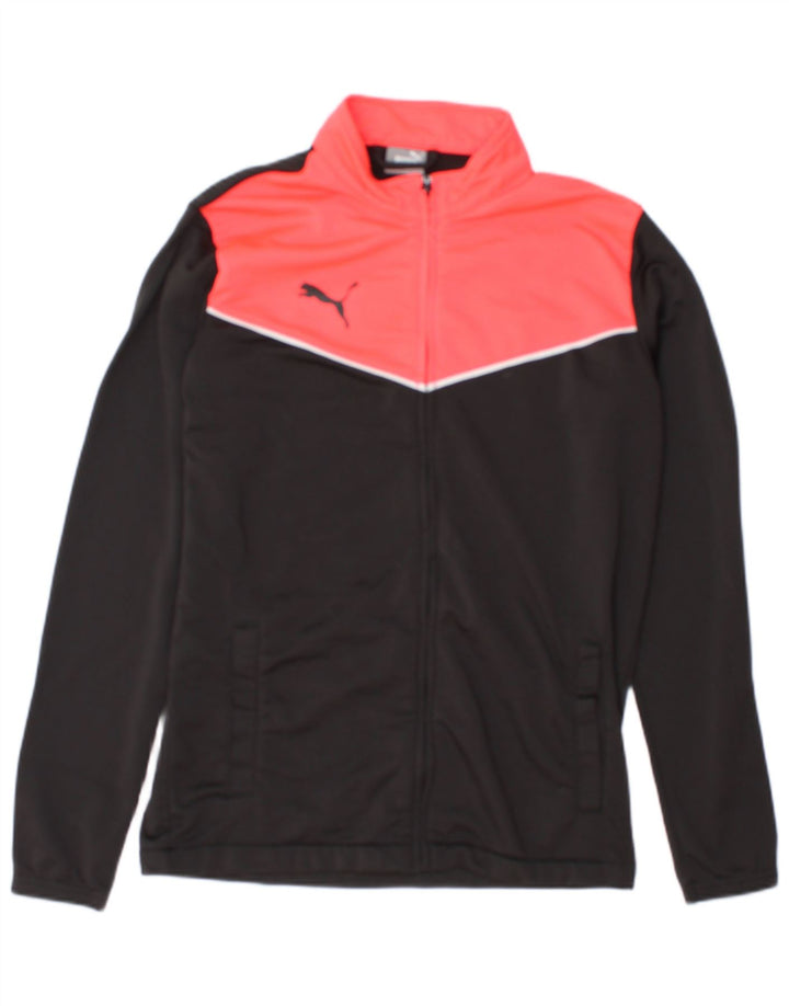Puma muška gornja jakna trenirke Medium Black Colourblock Poliester