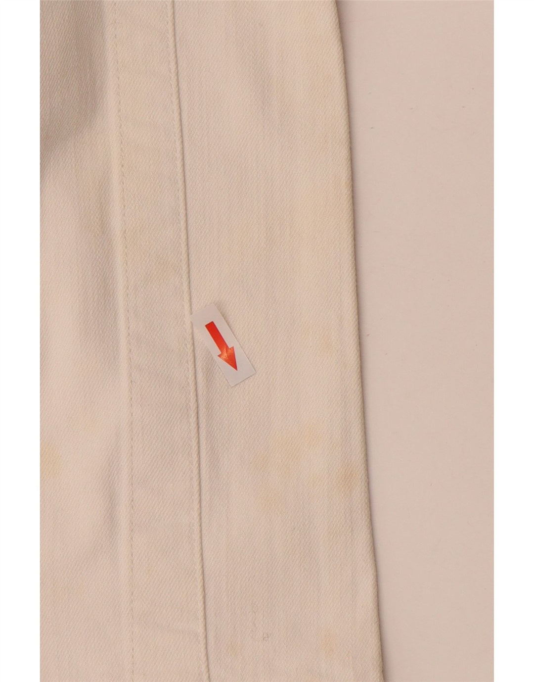 DIESEL Ženske Rokket ravne traperice W29 L34 Bijeli pamuk