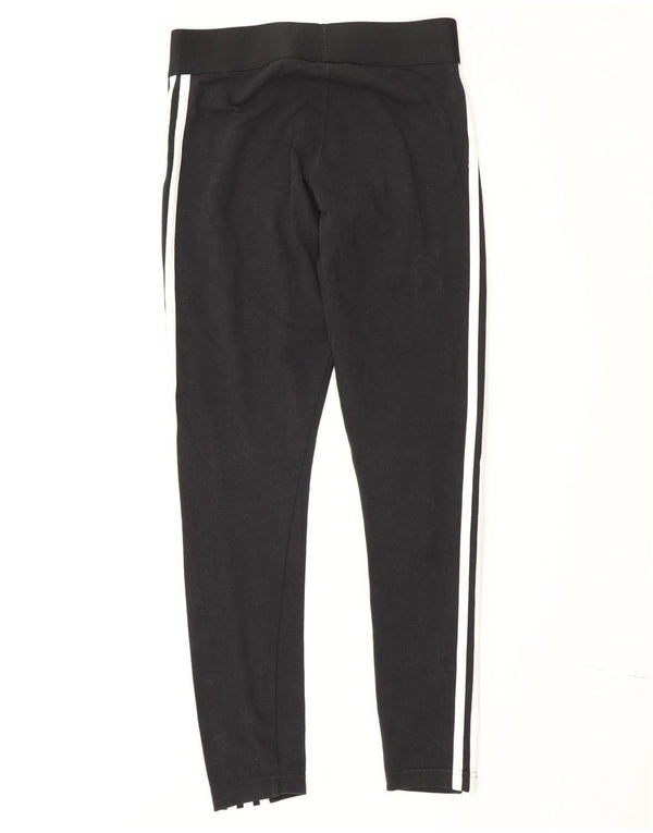 Adidas ženske tajice UK 8/10 male crne pamučne