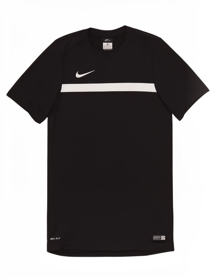 Nike muška majica kratkih rukava Srednje crna poliesterska boja