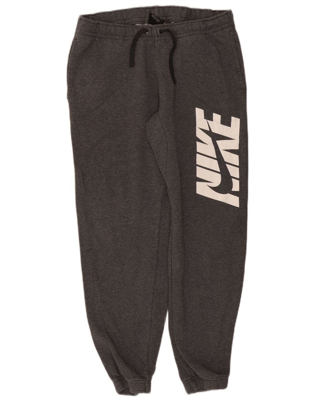 Nike muške grafičke trenirke, srednje sive pamučne hlače