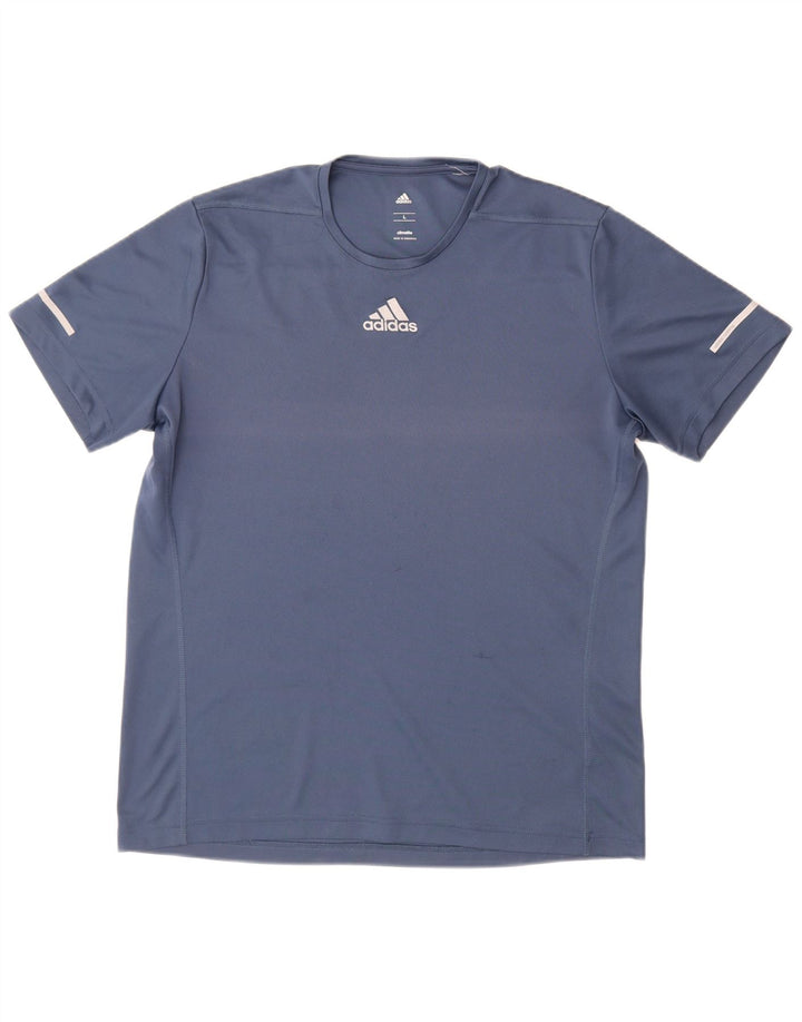 Velika muška majica Climalite Adidas tamnoplava