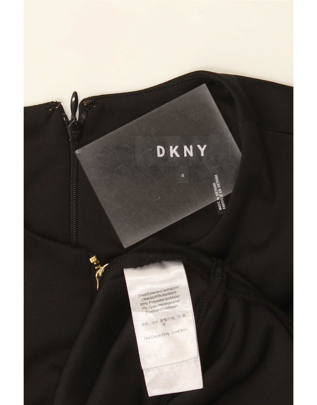 Dkny ženska haljina A-kroja US 4 Mala crna poliester