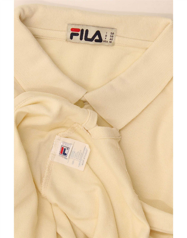 Fila muška polo majica Srednje žuti pamuk